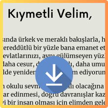1. Sınıf Öğretmeninden Sene Sonunda Veliye Mektup