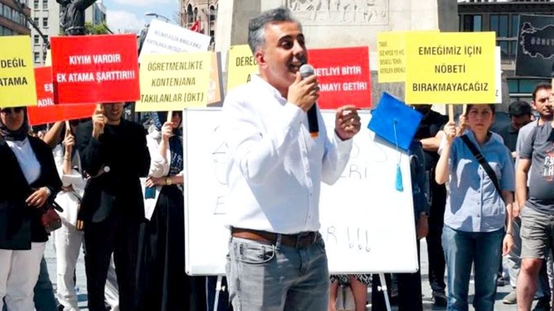 Eğitim-İş Genel Eğitim Sekreteri Veli Fırat Şimşek, 2024 KPSS’ye giren ve ek atama talep eden öğretmenlerin haklı mücadelesine destek verdiklerini açıkladı.
