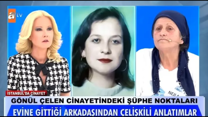 Gönül Çelen cinayeti Müge Anlı'da çözüldü