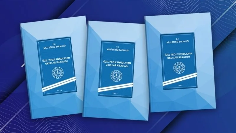 "Özel Proje Uygulayan Okullar Kılavuzu", "Millî Eğitim Bakanlığı Proje Okulları Yönetmeliği" doğrultusunda yayımlandı. Kılavuz, ortaöğretim kurumlarının özel proje okulu kapsamına alınmasına ilişkin usul ve esasları içeriyor.