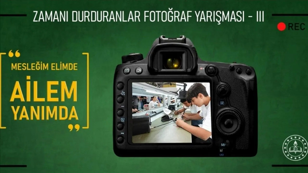 Milli Eğitim Bakanlığı (MEB) Mesleki ve Teknik Eğitim Genel Müdürlüğünce üçüncüsü düzenlenen "Zamanı Durduranlar Fotoğraf Yarışması"na başvurular başladı.