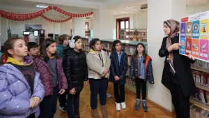 Kütüphanelerdeyiz Etkinliğiyle Öğrenciler Kütüphanelerde Bilgi ve Beceri Kazanıyor