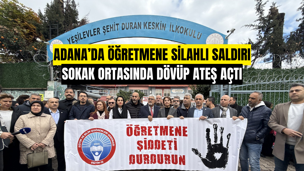 Öğretmene Sokak Ortasında Silahlı Saldırı