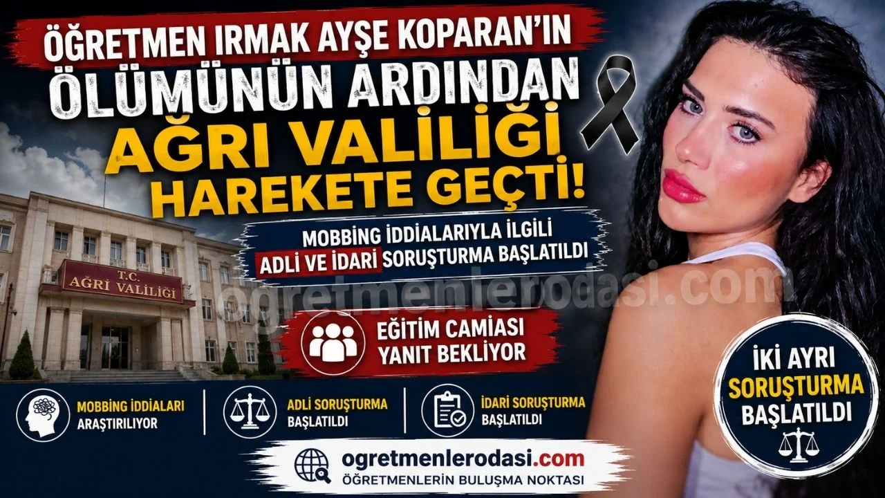 Öğretmen Irmak Ayşe Koparan’ın Ölümünün Çifte Soruşturma Başlatıldı!