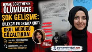 Irmak Öğretmenin Okul Müdürü Melahat İleri gözaltına alındı!
