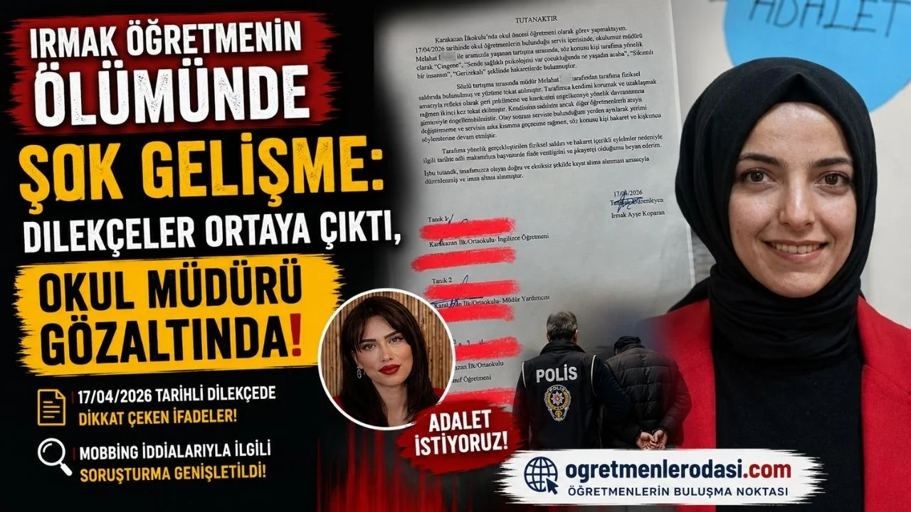 Irmak Öğretmenin Okul Müdürü Melahat İleri gözaltına alındı!