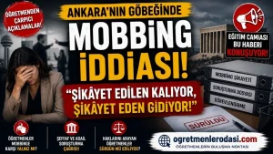 Ankara’nın Göbeğinde Mobbing İddiası: Şikâyet Edilen Kalıyor, Şikâyet Eden Gidiyor