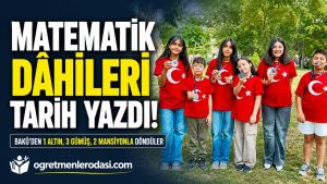 Aksaraylı Matematik Dâhileri Tarih Yazdı: 6 Öğrenciden 6 Ödül