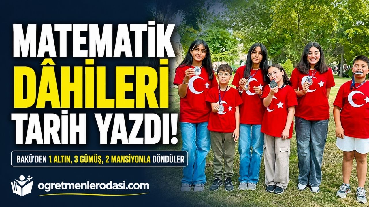 Aksaraylı Matematik Dâhileri Tarih Yazdı: 6 Öğrenciden 6 Ödül
