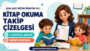 Kitap Okuma Takip Çizelgesi – Düzenlenebilir Word Dosyası
