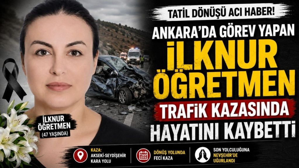 Ankara’da Görev Yapan İlknur Öğretmen Gözyaşlarıyla Uğurlandı